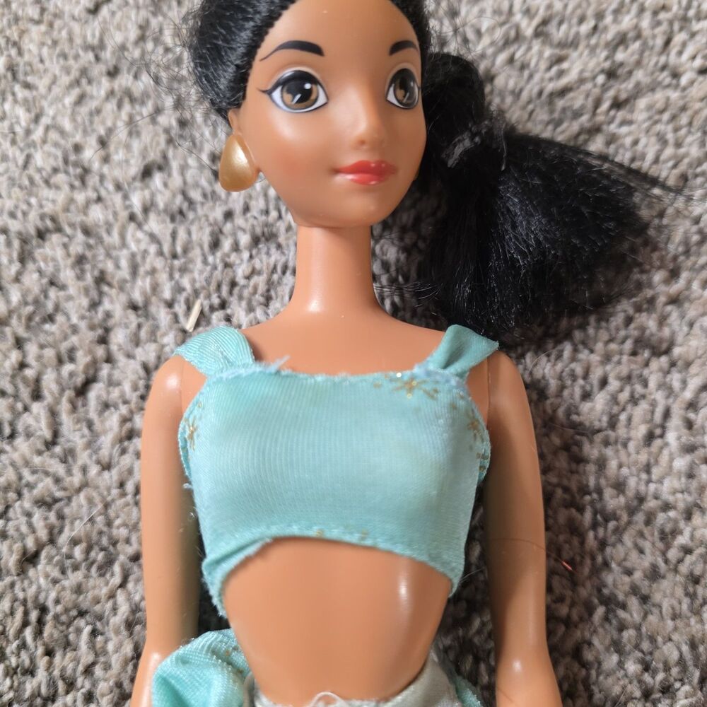 Vintage Jasmine And Ariel Dolls 90's Disney Princess Mattel Retro Movies Play - Picture 2 of 11
